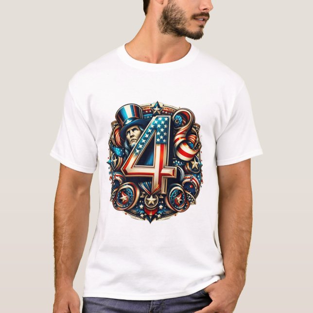 T-shirt 4 JULY  (Front)