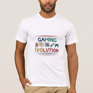 T-Shirt: A Gaming Evolution designing T-shirt