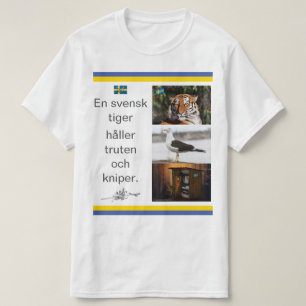 T-shirt — A Swedish tiger