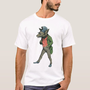 T-shirt a wolf