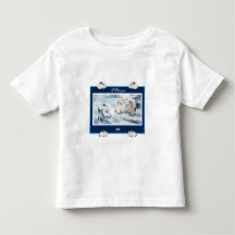 T-shirt adorable rabbits digital drawing
