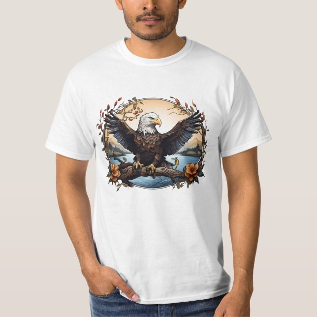 T-Shirt - American Bald Eagle  (Front)