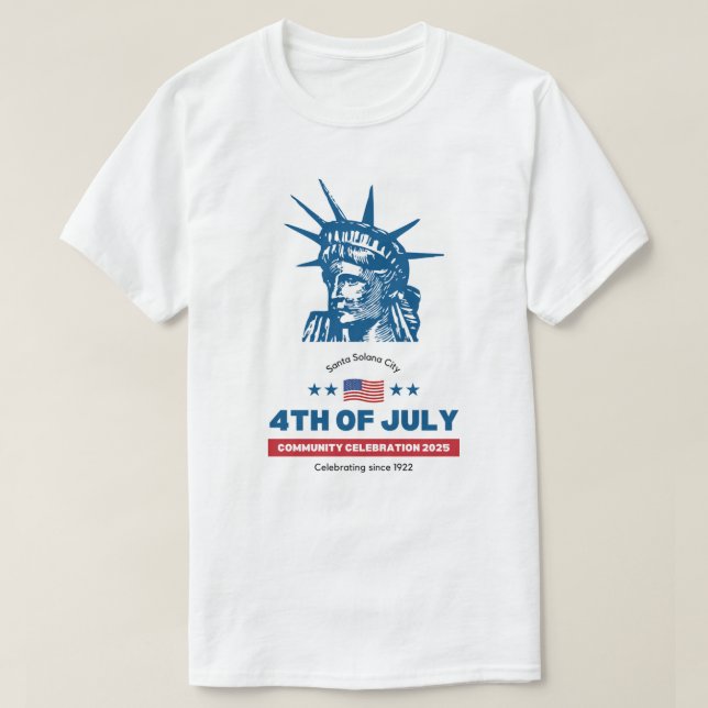 T-Shirt – American Independence Day 2025  (Design Front)