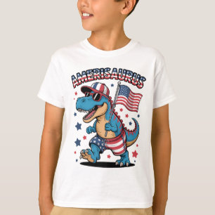 T-Shirt-Amerisaurus Kids T-Shirt