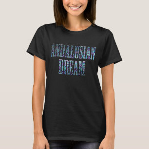 T-shirt ANDALUSIAN DREAM. Mosaic of Morocco