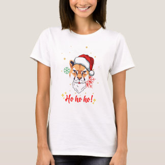t-shirt animal ho ho ho 