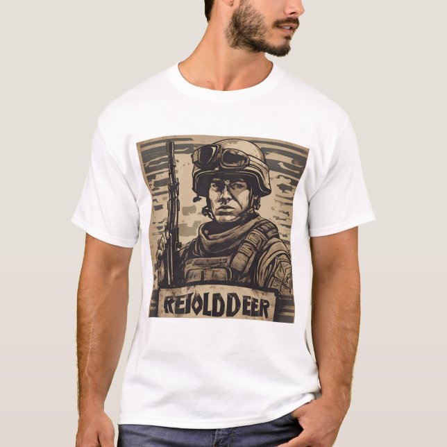 T-Shirt Army / Soldier gift (Front)