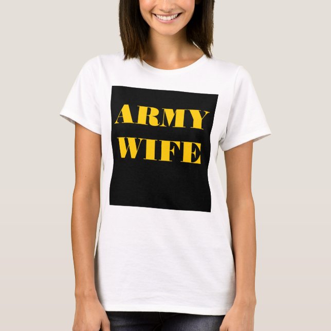T-Shirt Army Wife (Front)