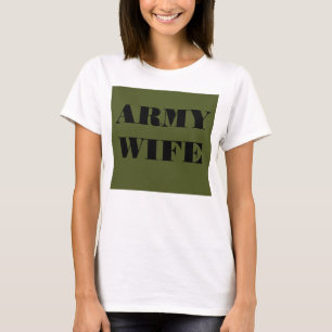 T-Shirt Army Wife