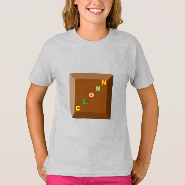 T-Shirt ashes children CHOCOLAT CLOWN (Front)
