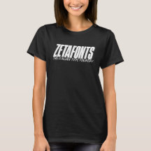 T-Shirt (B) - Zetafonts The Italian Type Foundry