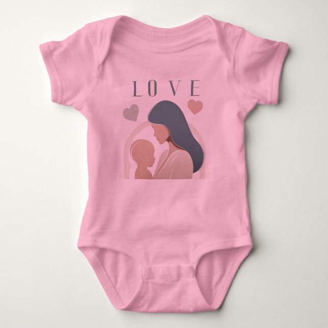 T-Shirt Baby Bodysuit (Front)