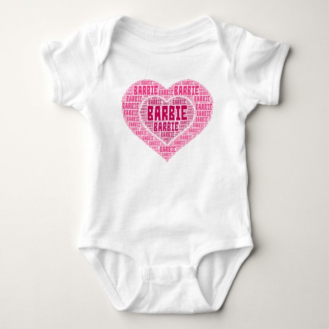 t-shirt baby bodysuit (Front)