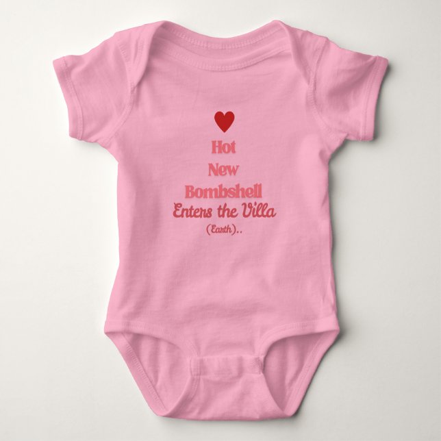 T-Shirt Baby Bodysuit (Front)