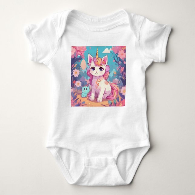 T-Shirt Baby Bodysuit (Front)