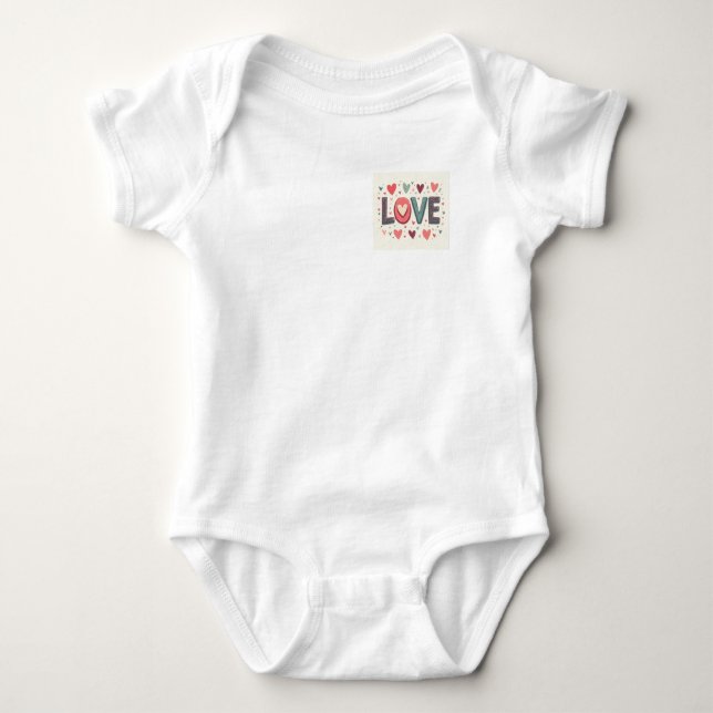 T-Shirt Baby Bodysuit (Front)