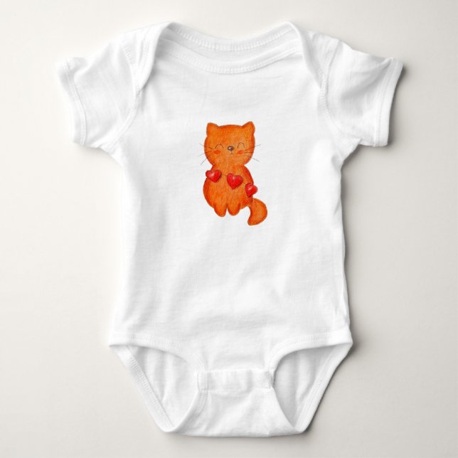 T-Shirt Baby Bodysuit (Front)