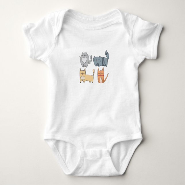 T-Shirt Baby Bodysuit (Front)