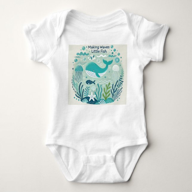 T-Shirt Baby Bodysuit (Front)