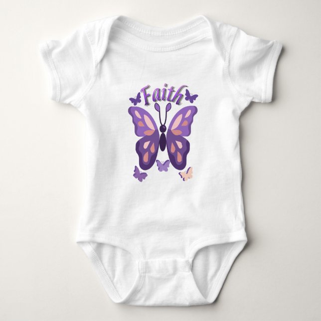 T-Shirt Baby Bodysuit (Front)
