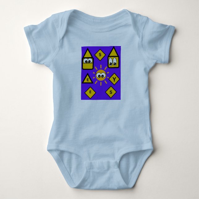 T-Shirt Baby Bodysuit (Front)
