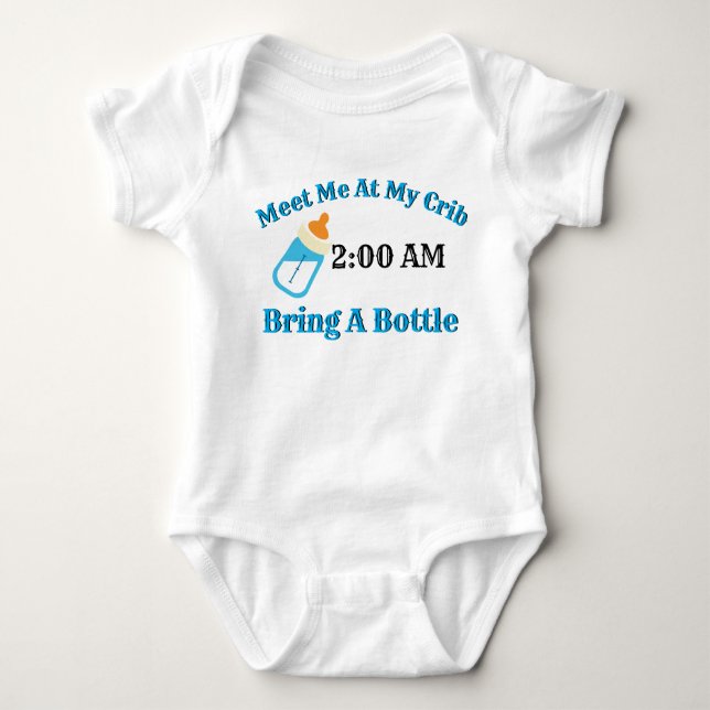 T-Shirt Baby Bodysuit (Front)