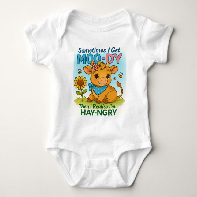 T-Shirt Baby Bodysuit (Front)