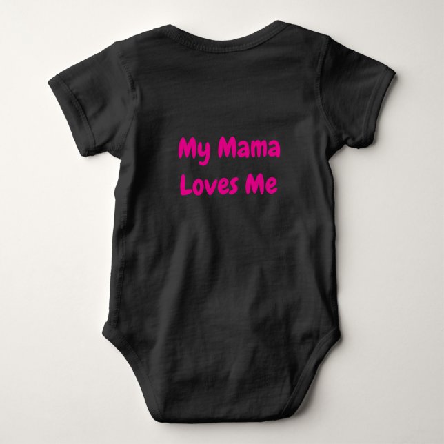 T-Shirt Baby Bodysuit (Back)