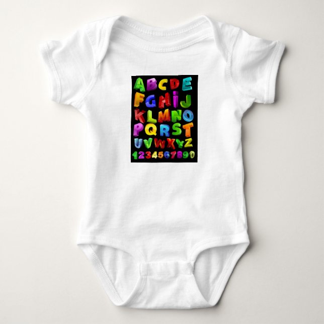 T-Shirt Baby Bodysuit (Front)