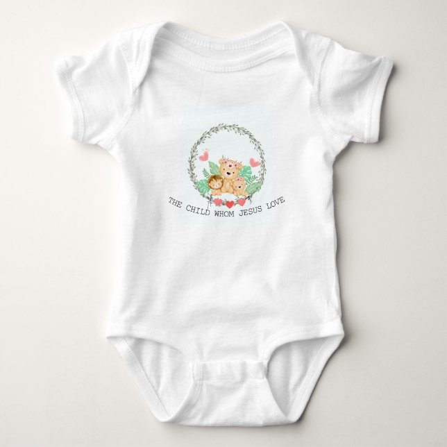 T-Shirt Baby Bodysuit (Front)