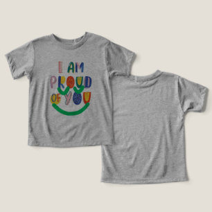 T-Shirt baby grey colour proud