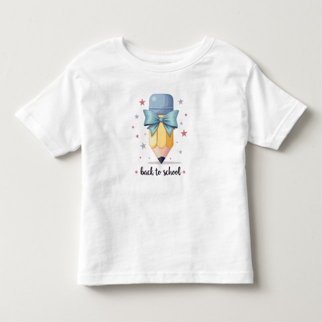 T-Shirt back to School boy Shirt, Kindergarte (Front)