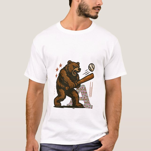 T-Shirt Baseball player (Front)