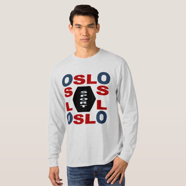 T-SHIRT BASIC DESIGN OSLO SPORT (Front Full)