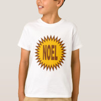 T-SHIRT BASIC STAR NOEL CHOCOLAT
