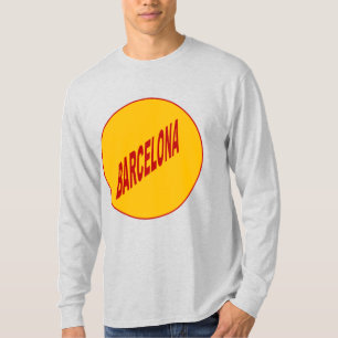 T-shirt basique cendre homme BARCELONA