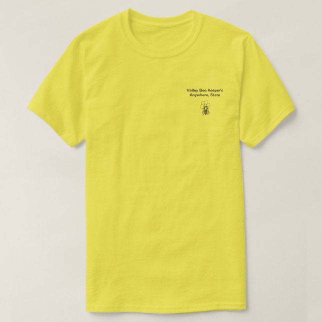 T-shirt - Bee Keeper Association (Design Front)