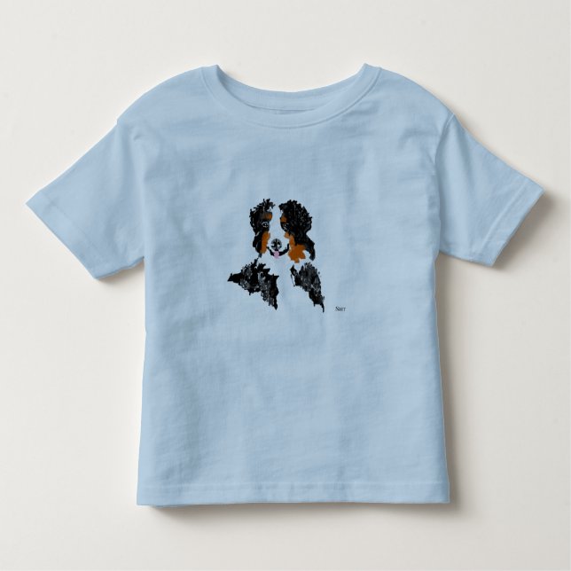 T-Shirt : Bernese Mountain Dogs (Front)