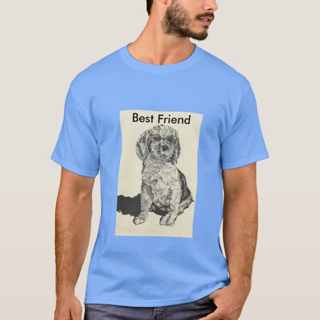 T-Shirt Best Friend Cocker Spaniel (Front)