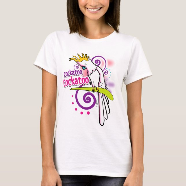 t-shirt bird cockatoo (Front)