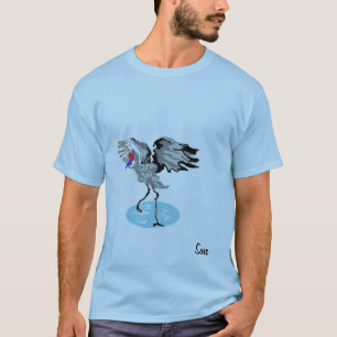 T-Shirt, Bird Crane T-Shirt