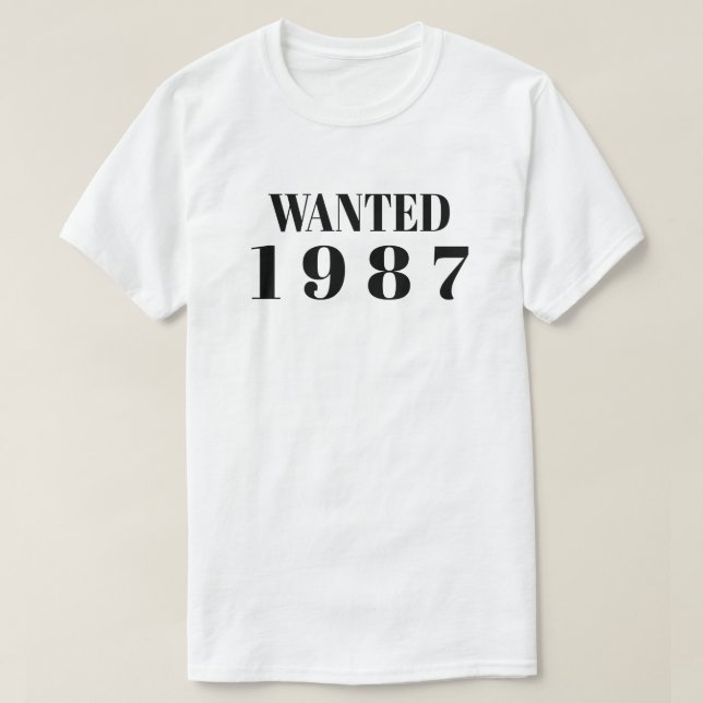 T-shirt  birthday (Design Front)