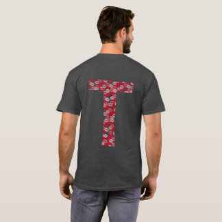 t-shirt Bisous Letter T
