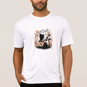 T-Shirt - Black Cat