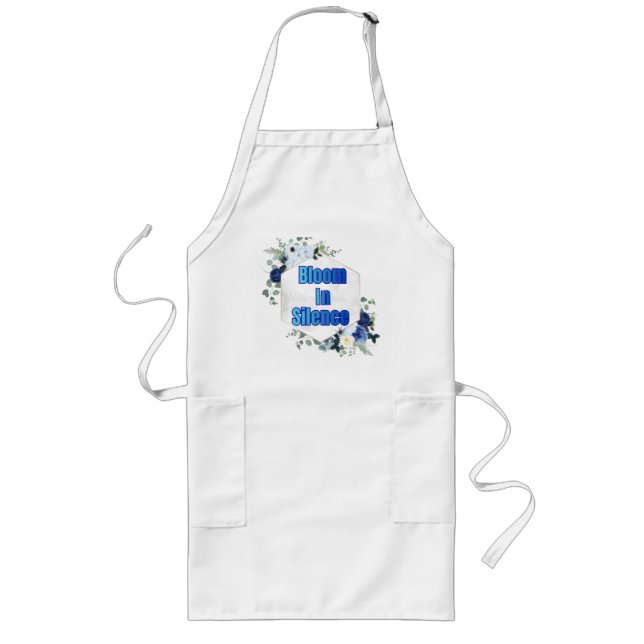 T-Shirt Bloom in Silence Long Apron (Front)