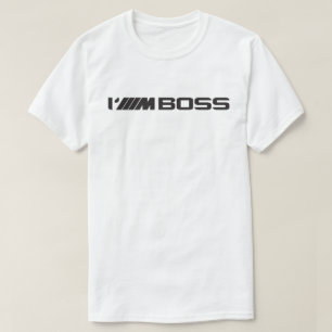 T-Shirt BMW ///M "I'//M BOSS"
