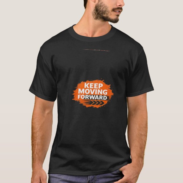 T-shirt Bold Motivational Typography Design (Front)