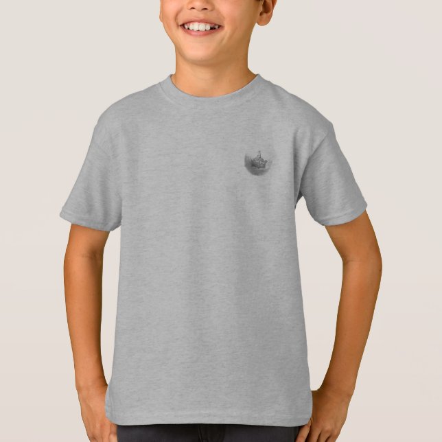T-Shirt BOYS BOAT DESIGN STYLE  (Front)