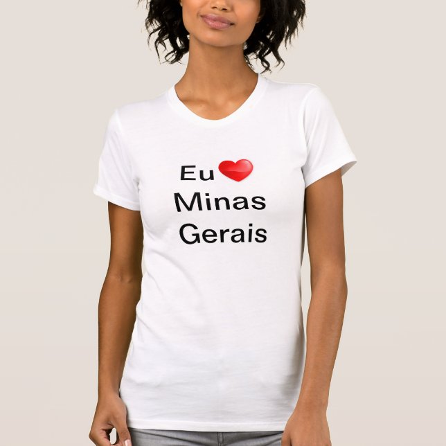 T-shirt Brazil Minas Gerais (Front)