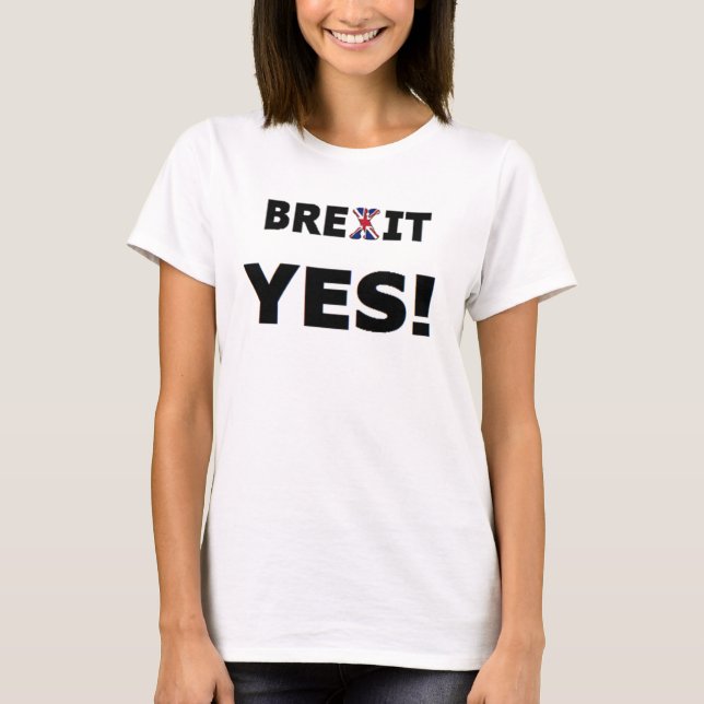T-Shirt Brexit Yes (Front)